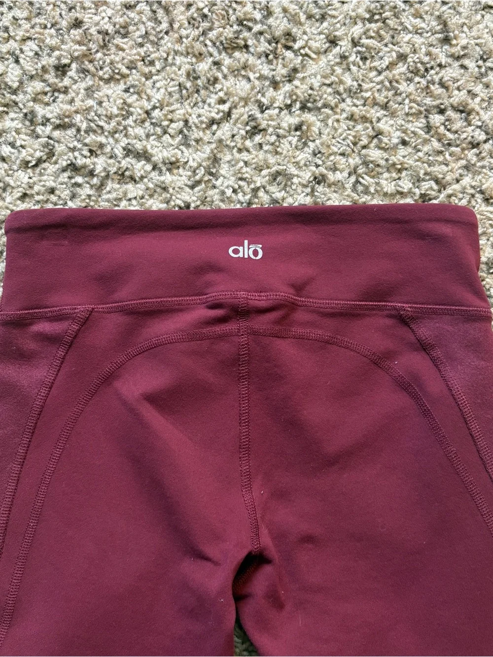 Alo Yoga Undertone Leggings Maroon Size Women’s XS